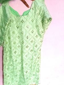 Jeans , Kurti, Sandal