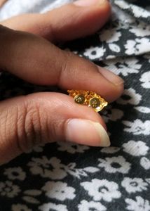 Peacock earrings one garam