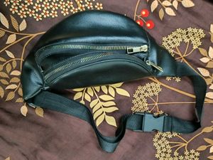 Black Waist Bag
