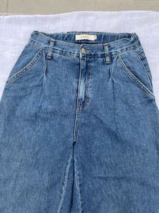 Wide Leg Cropped Jeans