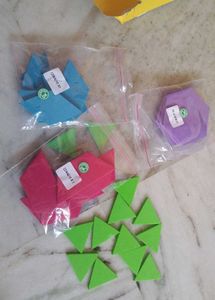 Colorful Foam Shapes Puzzle