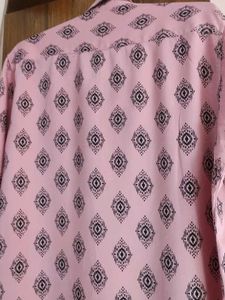 Pink Patterned Shirt