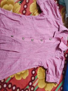 Casual Pink Shirt🌷