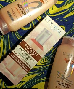 L'Oreal Glycolic Gloss ( combo of 3 )
