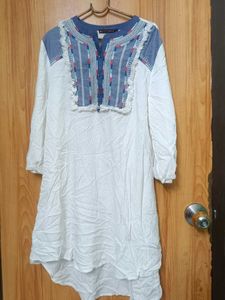 White Kurta For Women