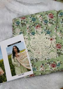 Heavy Chickenkari New Collection Dress Material 🎉