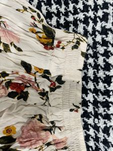Coquette Floral Short Skirt