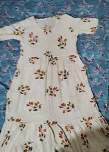 Floral Print Tiered Dress