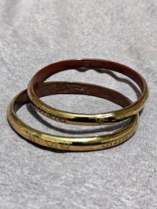 Gold Bangle Set