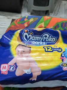 Mamy Poko Pants Style Diaper , Size M 7 - 12 Kg