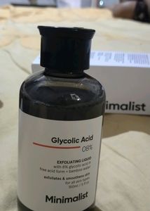 Minimalist Glycolic acid