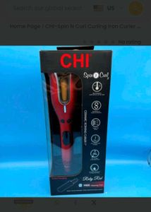 CHI Spin N Curl - Ruby Red
