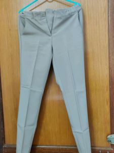 Trousers For Women (Pants, Beige Colour) 30 Waist