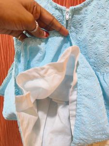 Baby Girl Blue Frock