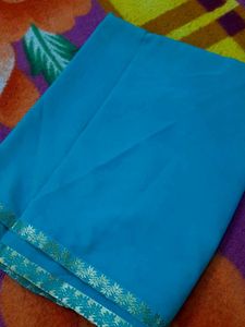 Self Design Party Saree In Chiffon