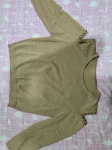 Gold Shimmer Top
