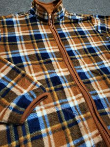 Plaid Fleece Jacket