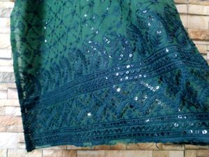 Blingy Green Kurta