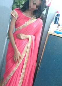 Pink Saree