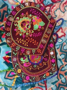 Embroidered Boho Shoulder Bags