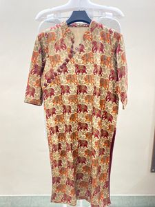 printed kurta and pants