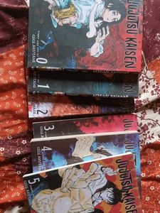 Jujutsu Kaisen Manga Volumes 0-5