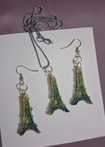 Eiffel Tower Jewelry Set
