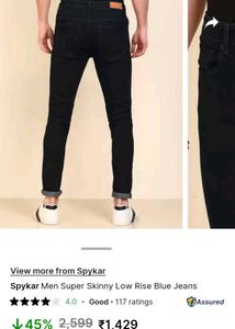 Spykar Mens Jeans