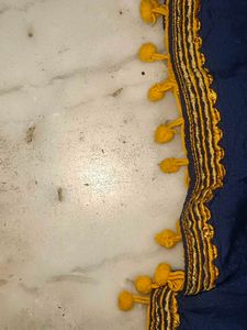 Embroidered Mirror-Work Cape