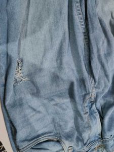 Ripped Blue Jeans