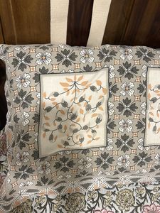 King Size Bedsheet Two Pillow Cover