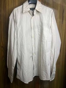 Conwell Men's Cream Cotton Shirt – Like New,