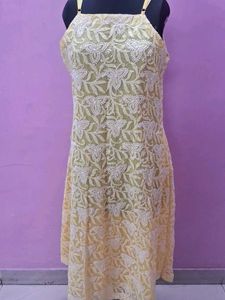 Chikankari  Dress Kurta