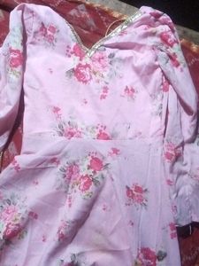 Floral Print Kurta