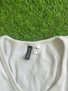 H&amp;M Ribbed Vest Top