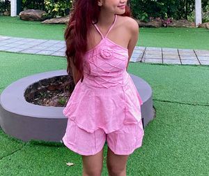 Pink Halterneck Top