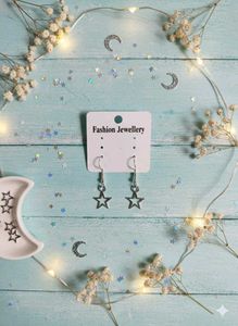 Star Drop Earrings