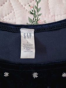 GAP😍BRAND NEW 💝 💖 Navy Velvet Tank Top