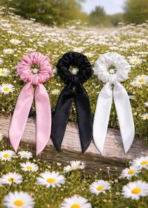 Satin Ribbon Scrunchies - Set of 3