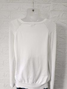 H&amp;M Knit White Jumper