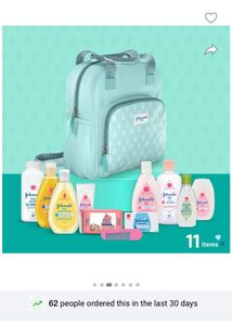 Johnson's Baby Gift Set with Backpack