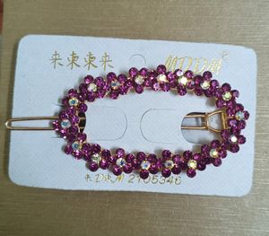 Sparkly Flower Hair Clip