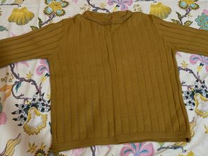 Ribbed Knit Sweater