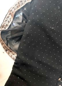 Elegant Black Embroidered Suit