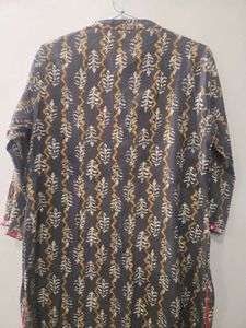 Printed Cotton Kurta
