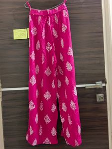 Globus Pink Printed PALAZZO