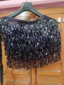 Belly Dancing Skirt with Hand Cuff &amp; Head Accesori