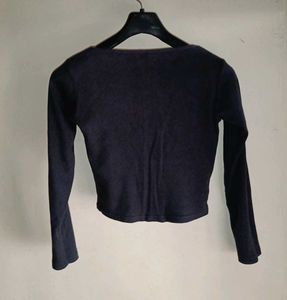 Trending Crop Top - Heart Neck Style🖤