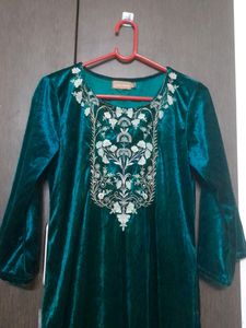 Velvet Kurta