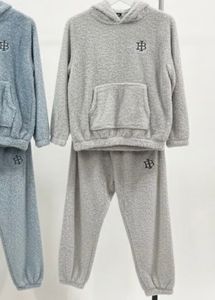 Women- Silver Cozy Loungewear Set
